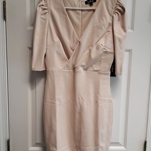 Beige Coctail Dress NWT